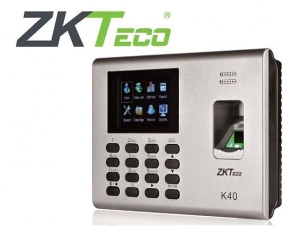 Control de acceso y asistencia con batería incorporada K40 Marca: ZKTeco