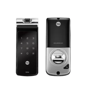 Cerradura Digital de huella y código con control desde celular YDF40A Marca: Yale