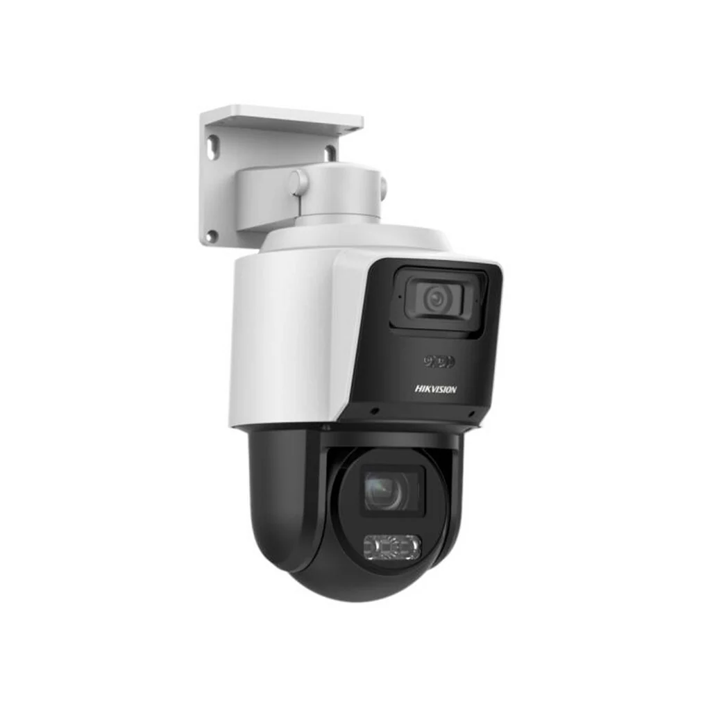 Cámara PTZ IP TandemVu 4MP con cámara Panorámica 4MP Marca: Hikvision