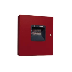 Panel de control para detección de incendio, convencional MS-4 Marca: Fire-Lite/Honeywell