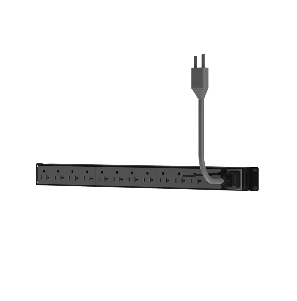 PDU básico PN SZ 15 amperios 120 voltios 1U negro P12B01M Marca: PANDUIT