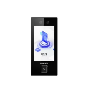 Control de acceso facial Min Moe con botón de llamada físico Marca: Hikvision