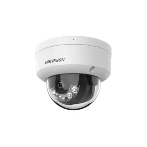 Cámara de seguridad IP domo ColorVu de 8MP con luz híbrida inteligente Marca: Hikvision