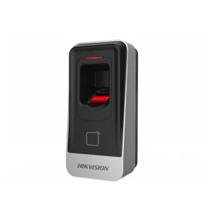 Lector de tarjetas y huellas digital DS-K1201AMF Marca: Hikvision