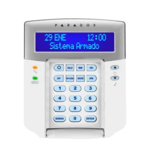 Teclado/ Módulo LCD con cable de 32 zonas K32LCD+ Marca: Paradox