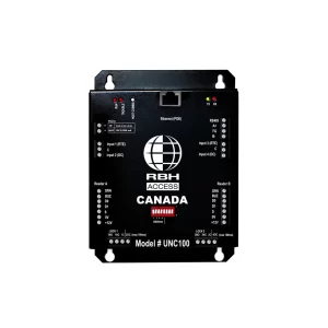 Controlador integraTM UNC100 de 2 puertas con gabinete RBH-INTUNC100-122S Marca: RBH ACCESS
