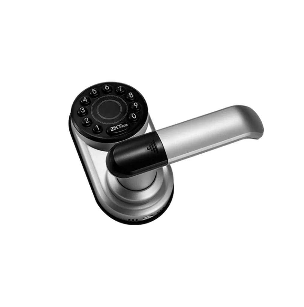 Cerradura inteligente con teclado digital y comunicación bluetooth semi-exteriores Marca: ZKteco