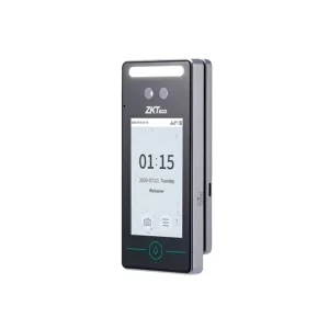 Control de Acceso Biométrico Híbrido Basado en Linux terminal de tiempo y asistencia con reconocimiento facial visible SPEEDFACEV4L Marca: ZKTeco